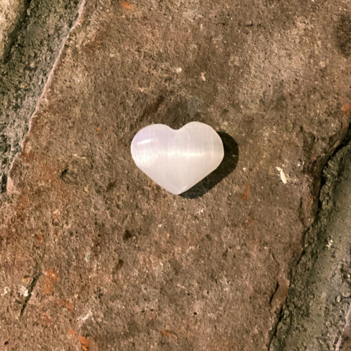 Mini Selenite Heart - Image 2